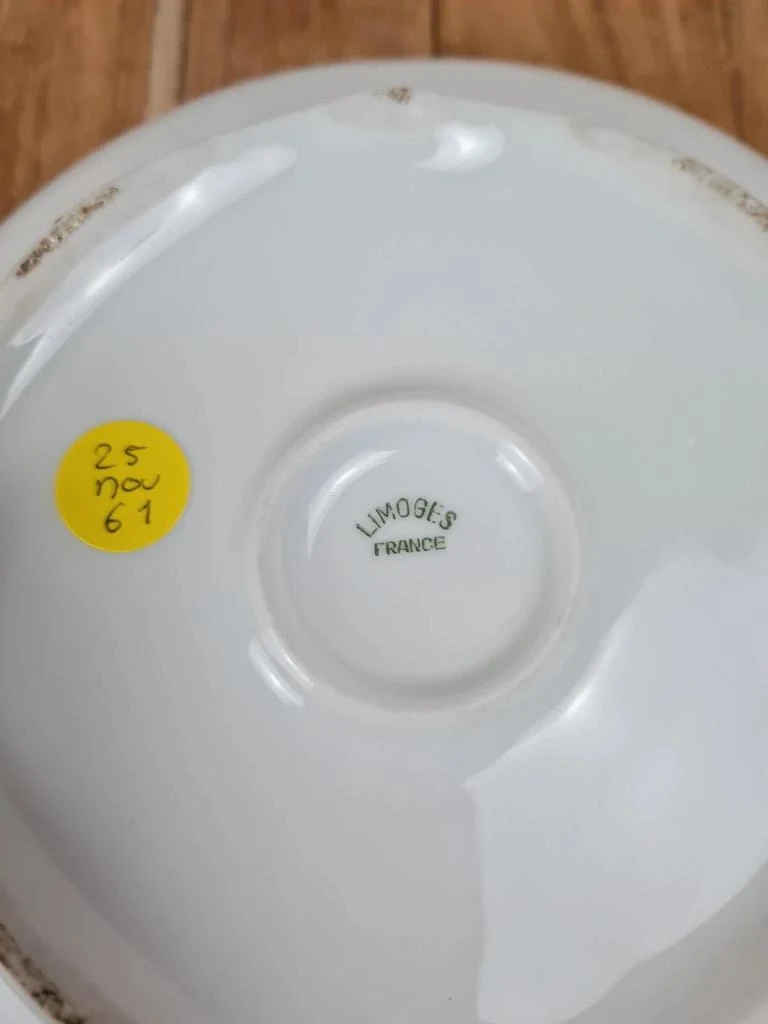 Gran caja de porcelana de Limoges con decoración Fragonard 💖 – photo 7